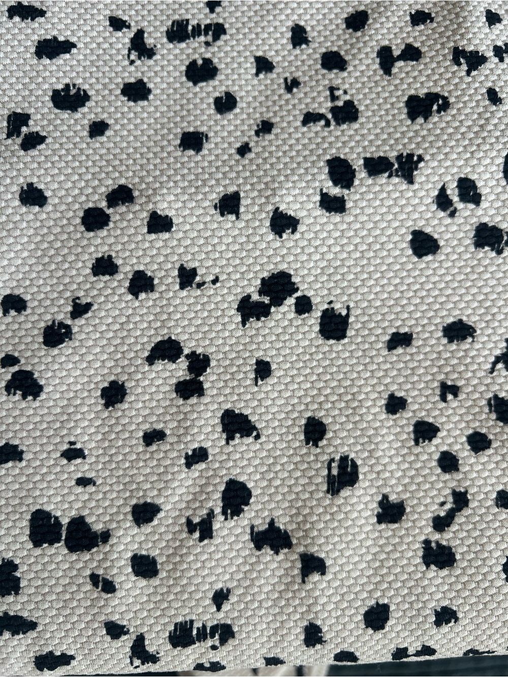 Eberjey Tie Shoulder One Piece Swimsuit Textured Spotted Ivory Black Size S - Picture 5 of 8